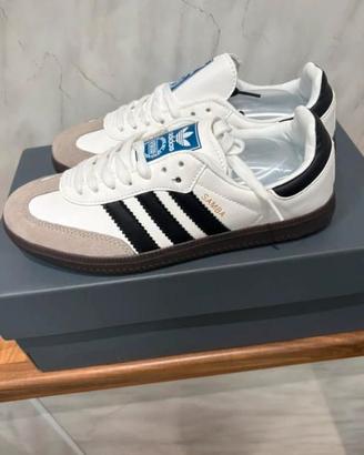 Adidas Originals Samba Bianca/Nera 38 Nuove