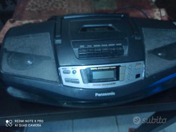 radio CD tape stereo portatile