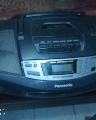 radio CD tape stereo portatile