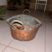Casseruola in rame anni 20/30