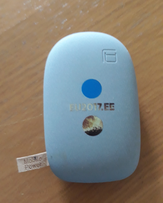 Power Bank raro presidenza Europea 10400 mAh 2USB