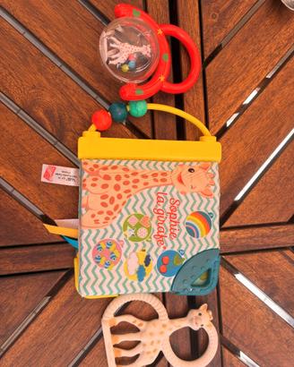 Lotto Sophie la Girafe – giochi e libro sensoriale