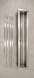 Barbecue acciaio inox x arrosticini