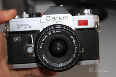 Macchina Fotografica Canon FTb QL usata con obbiet