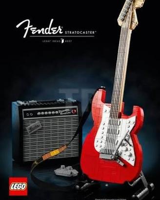 lego ideas Stratocaster Fender  21329