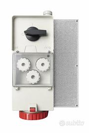 Presa ILME 400V 3P+T 32 A con basetta