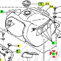 -Serbatoio Yamaha SuperTenerè 750 3LD241100001