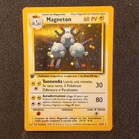 Carta Magneton set base prima edizione Pokemon 9