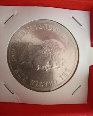 moneta da 120 grana Ferdinando 2°  1856