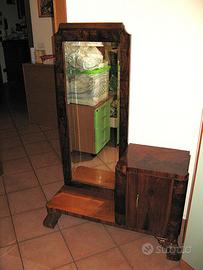 TOILETTE/PETINEUSE/SPECCHIERA DA CAMERA RESTAURATA