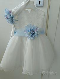 Abito cerimonia con fascia capelli