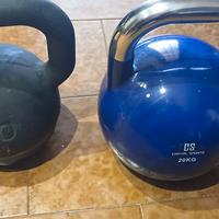 2 Kettlebell da 20 kg