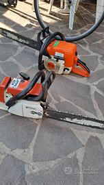 2 motoseghe Stihl 026 e stihl ms 390