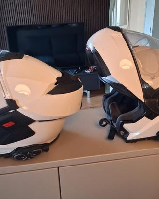 Coppia caschi moto