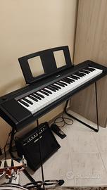 Yamaha Piaggero np12 + supporto e borsa viaggio