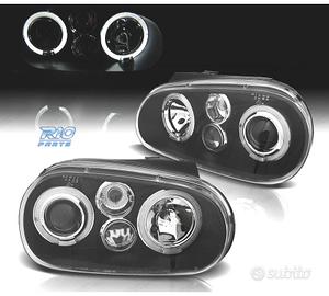 FARI VOLKSWAGEN VW GOLF 4 97-03 ANGEL EYES LED LOO