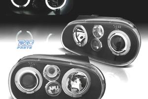 FARI VOLKSWAGEN VW GOLF 4 97-03 ANGEL EYES LED LOO
