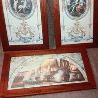 3 quadri in arte povera
