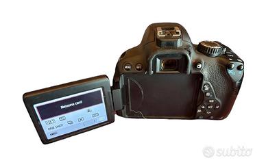 Canon EOS 650D + 18-55mm + 3 Batterie