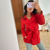 Giacca a vento rossa max Mara weekend