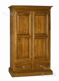 Armadio due ante in arte povera