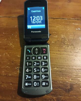 Telefono cellulare Panasonic anziani tasti grandi