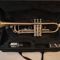 Tromba in Sib Bach tr655 + accessori