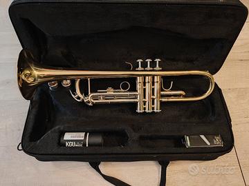 Tromba in Sib Bach tr655 + accessori
