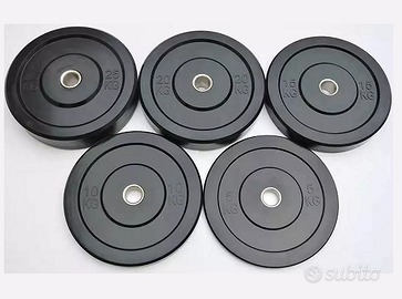 Dischi Bumper gommati 4x 15 kg SCONTO