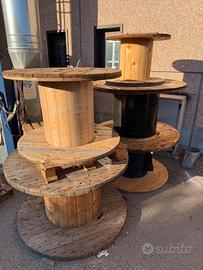 Bobina legno elettricista o fai da te