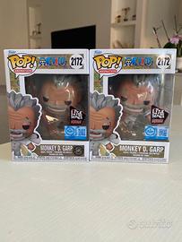 Funko Pop One Piece Monkey D. Garp 2172 bundle Tlt