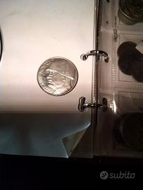 20 lire argento mussolini