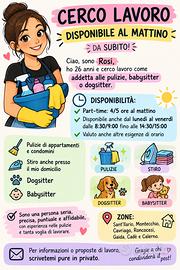 Sono Disponibile da subito