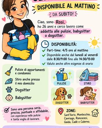 Sono Disponibile da subito