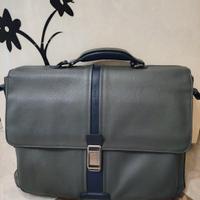 borsa da lavoro Piquadro in pelle 