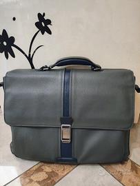 borsa da lavoro Piquadro in pelle 