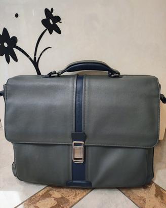 borsa da lavoro Piquadro in pelle 