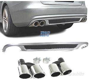 DIFFUSORE AUDI A4 B8 SEDAN AVANT 07-11 LOOK S LINE