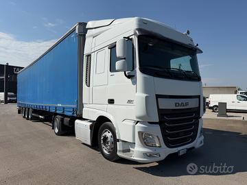 Daf xf 106.460 ribassato km 420.000 con semirimorc