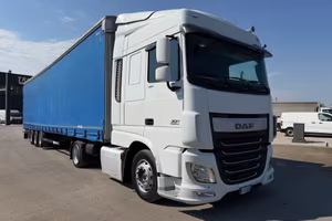 Daf xf 106.460 ribassato km 420.000 con semirimorc
