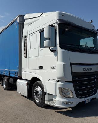 Daf xf 106.460 ribassato km 420.000 con semirimorc