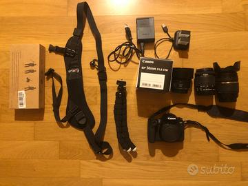 Canon EOS 77D + accessori
