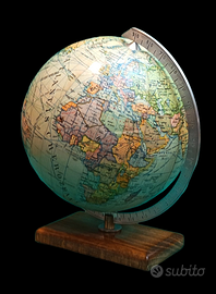 mappamondo globale fisico e politico