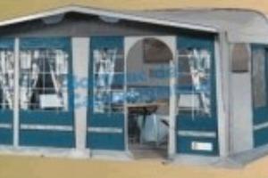 Veranda roulotte Eurotenda Modula sviluppo 6.70Mt