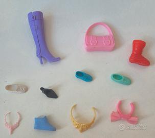 Lotto Misto Accessori Scarpe Barbie, Winx e Tanya