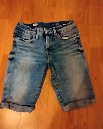 pantaloncini Bermuda denim donna Tommy Hilfiger 