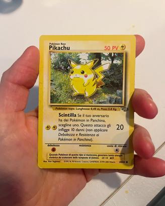 Carta Pokemon Pikachu Jungle
