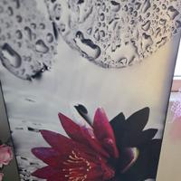 quadro su tela fiore di loto