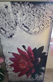 quadro su tela fiore di loto