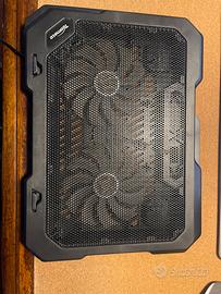 Supporto con ventole per notebook